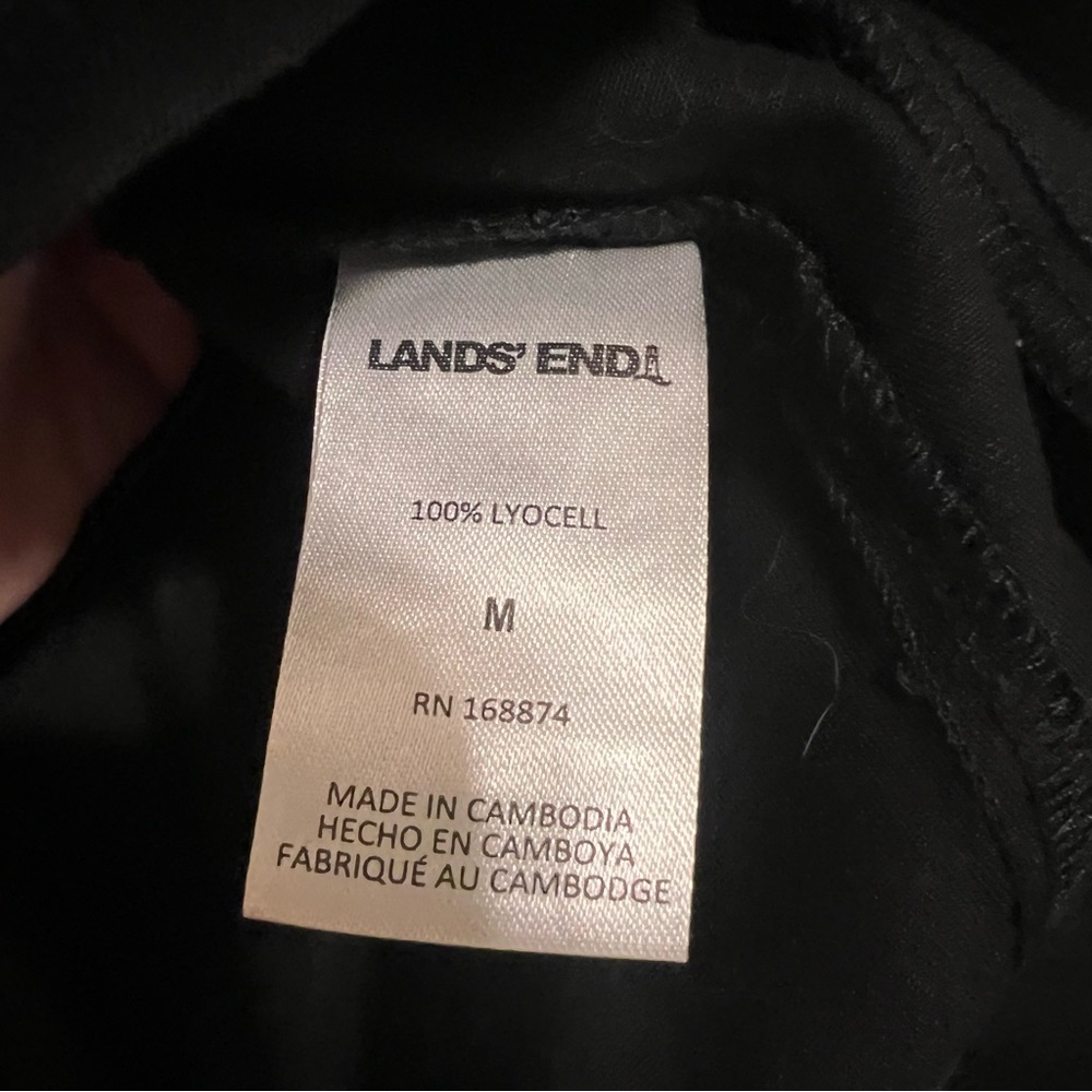 Lands' End Black Midi Dress - Picture 7 of 9